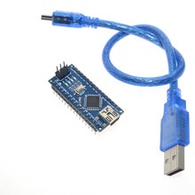 SUQ  for Arduino Nano V3.0 controller ATMEGA328P ATMEGA328 original CH340 +USB cable 2024 - buy cheap