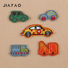 New cartoon car embroidery patch stickers shoes and hats luggage accessories sewing iron clothing accessories cloth stickers 2024 - buy cheap