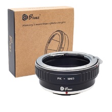 Fikaz-anillo adaptador de montura de lente PK-M4/3 para Pentax K PK, lente a Micro 4/3 M4/3 para cámara Olympus Panasonic G10 G3 GF3 GF 2024 - compra barato