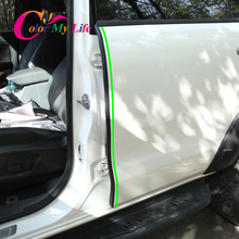 Защитная полоса для автомобильной двери, резиновые полоски для Volkswagen VW Golf Bora Polo Passat Jetta Tiguan Eos Scirocco 2024 - купить недорого