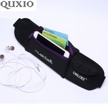 Pochete unissex, bolsa de cintura casual feminina de nylon ql150z 2024 - compre barato