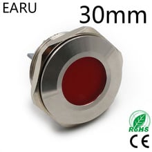 30mm IP67 Waterproof Metal LED Indicator Signal Pilot Warning Lamp Light 5V 12V 24V 110V 220V Red Green Blue Yellow White Boat 2024 - buy cheap