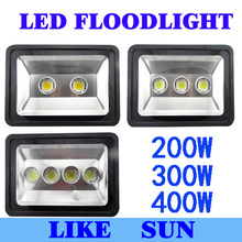 AC85-265V 200W 300W 400W LED Floodlight Outdoor LED Flood light lamp waterproof LED Tunnel light lamp street lapms 2024 - buy cheap