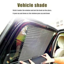 Автомобильный козырек от солнца на боковое окно, нейлоновая сетка для защиты окружающей среды, складная летняя защита от ультрафиолета, защита от солнца 2024 - купить недорого