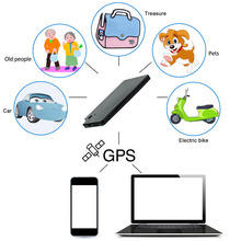 Black Bike Anti-Lost Device GPS Tracker Anti-theft Car GPS Supplies Google Link Real Time Tracking Equipment GSM Alarm Locator 2024 - buy cheap