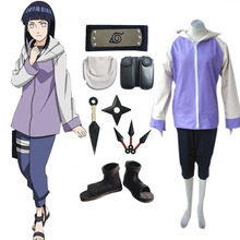 Japanese Anime Haruto Shippuuden Hinata Hyuga Cotume Full Combo Set Cosplay Uniform Suit For Adult Women Girls Halloween Costume 2024 - buy cheap