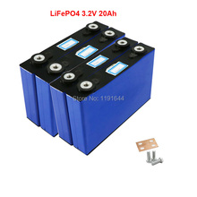 4PCS/Lot LiFePO4 3.2V 20Ah Max Continuous Current 200A Pulse 300A For 12V 20Ah Battery Pack 2024 - buy cheap