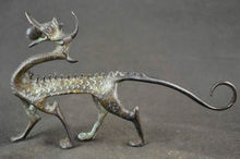 Estatua de la suerte de dragón chino tallado, de cobre, hecha a mano, coleccionable, decorada 2024 - compra barato