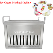 Máquina comercial de sorvete com 2 moldes de máquina de fazer picolés automática máquina de sorvete de operação fácil 2024 - compre barato