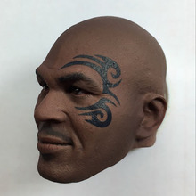 1/6 Scale Fighting Champion Fierce Cool Tattoo Tyson Head Carving Sculpt Male Version Model Headplay for 12" Action Figure Body 2024 - buy cheap