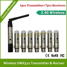 DHL  Free Shipping 2.4g wireless dmx signal transmitter , wireless dmx  for wireless dmx light 2024 - buy cheap