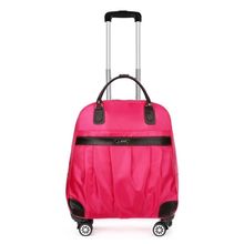 Rolling Suitcase Fashion Waterproof Luggage Bag vs handbag carry on women&girls Trolley Luggage Travel bag on universal wheel 2024 - buy cheap