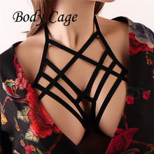 Body Cage Bandage Lingerie Push Up Top Underwear Women Sexy garter belt sexy body harness harajuku goth femme Erotic Accessory 2024 - buy cheap