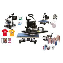 Advanced Slide Design 9 In 1 Heat Press Machine , Heat Press/Sublimation printer For Tshirt / Cellphone Case Etc CE Approved 2024 - buy cheap