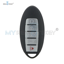 Remtekey S180144308 Smart key 5 button 433Mhz 4A chip 285E3-5AA5A for Nissan Murano Pathfinder 2016 2017 2018 2024 - buy cheap