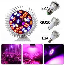 Full Spectrum E27 E14 GU10 LED Plant Grow Light Bulb Fitolampy Phyto Lamp For Indoor Garden Plants Flower Hydroponics Grow Tent 2024 - buy cheap