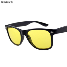 Очки ночного видения Glitztxunk, Брендовые очки для автомобиля, большой светильник, очки ночного видения, желтые осветляющие очки 2024 - купить недорого