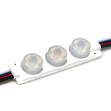 10PCS LED Module 3LEDs 3030 RGB / White IP65 Waterproof injection lens LED modules light DC12V Red+Blue+Green 2024 - buy cheap