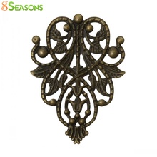 8SEASONS Embellishment Findings Antique Bronze Hollow 4.8cm x 3.5cm(1 7/8" x 1 3/8"),50PCs 2024 - buy cheap