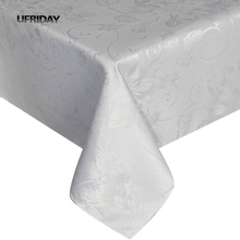 UFRIDAY Luxury Floral Tablecloth New Waterproof Table Cloth Dining Table Cover For Kitchen Coffee Home Decor Rectangular Garden 2024 - buy cheap