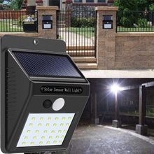 Solar Power 30 LED PIR Motion Sensor Wall Light Waterproof IP65 Outdoor Path Yard Garden Security Lamp 2024 - buy cheap
