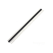 10pcs 40 Pin 1x40 Single Row Male 2.54 Breakable Pin Header Connector Strip for Arduino 2024 - buy cheap