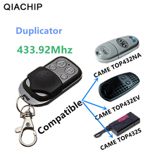 QIACHIP 433 Duplicator Copy 433.92 Mhz CAME Remote Control TOP432EV TOP432NA TOP432S With Battery For Universal Garage Door Gate 2024 - buy cheap
