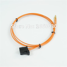 A maioria de cabo de fibra óptica conector masculino & parte de cobre para audi porsche bmw 100cm acessórios do carro decoração interior do carro 2024 - compre barato