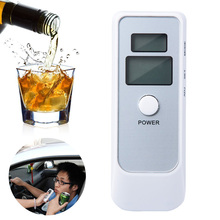 GLCC-alcoholímetro de Alcohol blanco, Detector de respiración profesional, dispositivo Digital de policía, probador de Alcohol 2024 - compra barato