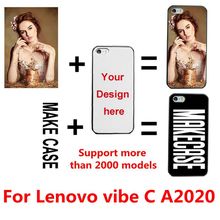 DIY personalizado foto nombre personalizado impresión de su funda de diseño para Lenovo vibe C A2020 A2020a40 2024 - compra barato