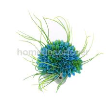 Planta de algas marinas de plástico Artificial, ornamento para acuario, decoración azul 2024 - compra barato