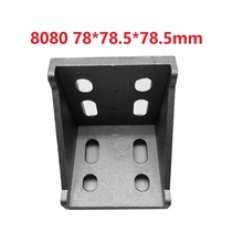 5Pcs 80 78x78.5x78.5mm European Corner Fitting Angle Aluminum  X  L Connector Bracket Fastener Industrial  Profile 2024 - buy cheap