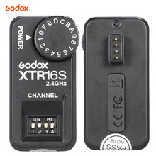 Godox XTR-16S 2.4G Wireless X-system Flash Trigger Remote Power-Control Flash Receiver for VING V860 V850 Flashes 2024 - buy cheap
