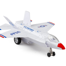 Modelo de avión Diecast F35, helicóptero de combate Civil, modelo de caza de Metal, con sonido extraíble y luz, juguetes para niños 2024 - compra barato