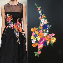 Patch para costura flores bordado 3 flash, decote, patch para roupas bordados, flores, bordados, t1830 2024 - compre barato