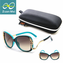 Zuan Mei Newest Fashion Women Sunglasses Brand Design Butterfly Sun Glasses For Women Vintage Oculos De Sol Lady Glasses R050 2024 - buy cheap