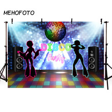 Fotografia pano de fundo disco neon adultos decoração de festa de aniversário festa de aniversário evento banner photo studio fundo adereços 2024 - compre barato