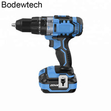 Bodewtech BT372 Electric Screwdriver Cordless Hammer Drill  20-Volt DC Lithium-Ion Battery 1/2-Inch 2-Speed 2024 - buy cheap