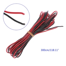 3M 20 AWG Soft Cable Heatproof RC Lipo Battery ESC Silicone Flexible Wire 2024 - buy cheap