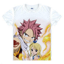 madoshi Happy T-Shirt Makarov Dreyar Shirt Man's summer t-shirts anime shirt Cute fashion t-shirts anime cosplay white gift a 2024 - buy cheap