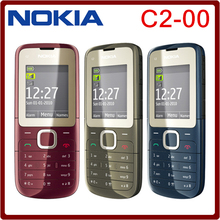 Original NOKIA C2-00 C2 Single SIM Card Phone Unlocked FM Bluetooth MP3 MP4 Player Cellphone One year warranty 2024 - buy cheap
