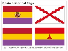 KAFNIK,90*150 см/128*192 см/192*288 СМ испанские исторические флаги и баннеры для события вечерние/дома декоративные флаги бесплатная доставка 2024 - купить недорого