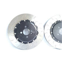 Jekit Car brake kit 355*32mm disc with center bell PCD 5x108 for Peugeot 308s or 308T9 front 6 pots big brake caliper 2024 - buy cheap