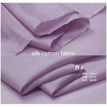 Tela de seda Mulberry de 134cm x 50cm para forro de vestido, tejido de algodón ligero y suave 2024 - compra barato