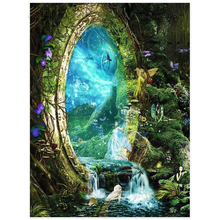 Beautiful fairy kingdom diamond Embroidery diy diamond painting mosaic diamant painting 3d cross stitch diamond picture H691 2024 - buy cheap