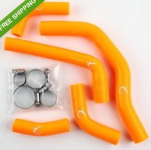 Manguera de refrigeración de radiador de silicona naranja, Kit para Honda CRF450 CRF 450 2006-2008 07 2024 - compra barato