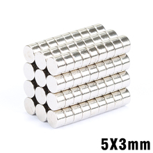 50Pcs 5x3 Neodymium Magnet Permanent N35 NdFeB Super Strong Powerful Small Round Magnetic Magnets Disc 5mm x 3mm 2024 - buy cheap