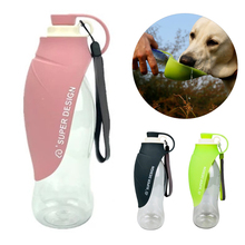 580ml Portable Pet Dog Water Bottle Soft Silicone Leaf Design Travel Dog Bowl For Puppy Cat Drinking Outdoor Pet Water Dispenser 2024 - buy cheap