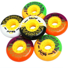 Rueda de patinaje mixta de 2 colores, para patines de Slalom FSK, 85A, 80mm, 76mm y 72mm 2024 - compra barato