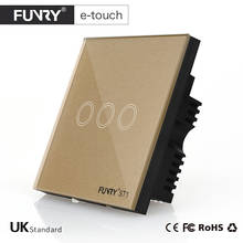 FUNRY ST1-UK, стандартный 3 бандажный дистанционный переключатель, умное управление ВКЛ-ВЫКЛ для умного дома, умный настенный выключатель, умный переключатель лампы 2024 - купить недорого